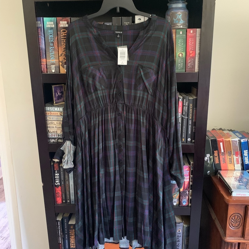 Plaid Dress Torrid Size 2